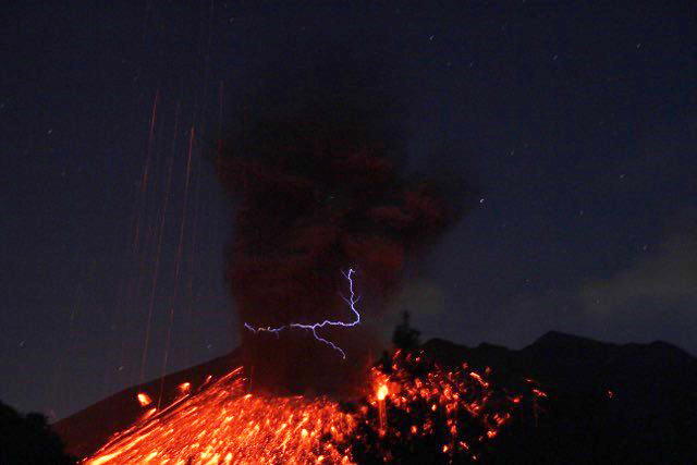 volcanic lightning the nationalist